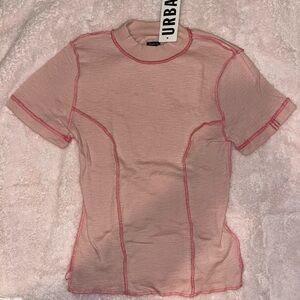 bdg pink tee